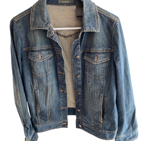 Liz Claiborne, SZ small Blue Jean jacket, 2 front pockets and two side pockets - Picture 14 of 16